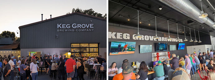 A Customer Story: Keg Grove Brewing Company Enhances Taproom Experience with a Premium Brewery Sound System