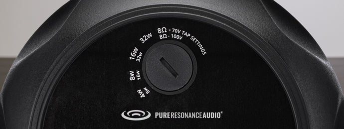 How To Choose The Right Commercial Amplifier and 70V Speaker Tap Settings For Your Audio System