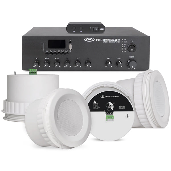 m*j様 SOUND PURE SOUNDPURE SOUND PURE 800 Premium Sound Masking System with 4 Ceiling Speakers and
