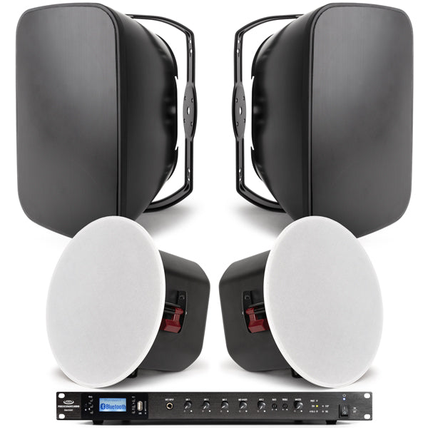 Conference Audio System with 70V Surface Mount and Ceiling Speakers ...